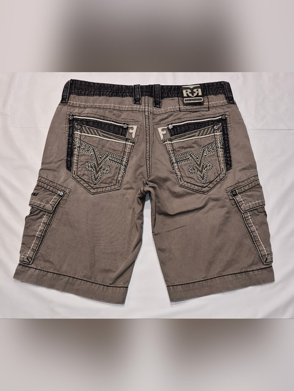 Rock Revival Shorts Mens 36